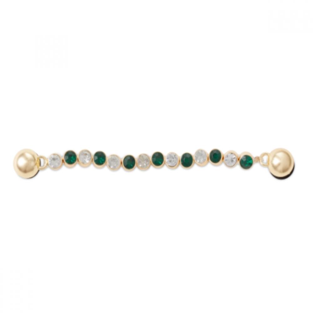 

Crocs Emerald Pearl Chain Gibbitz Pack 10014119 FREE