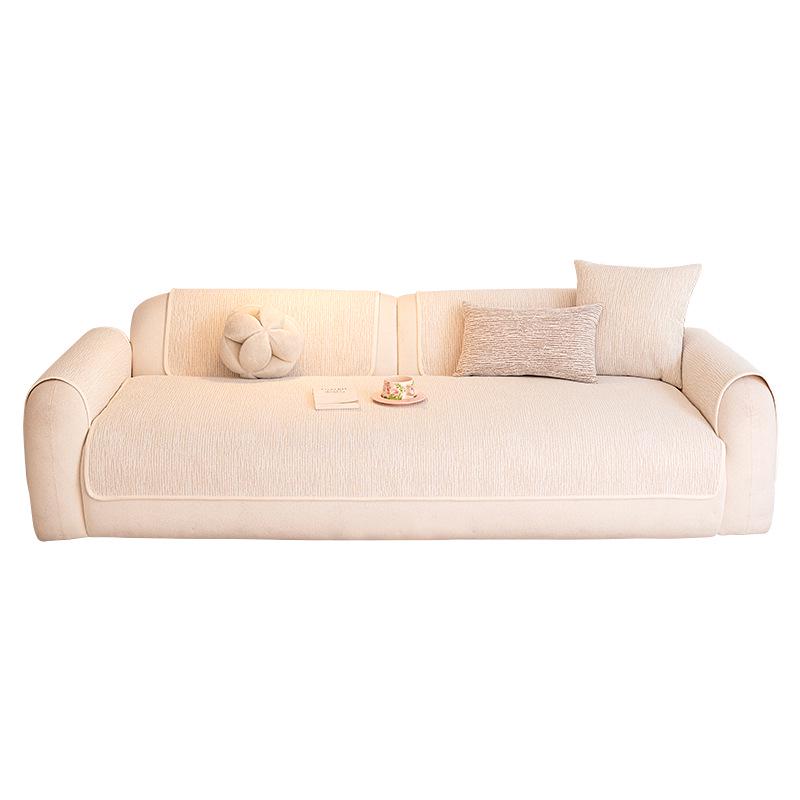 All-Season Non-Slip Cotton-Linen Sofa Seat Cover