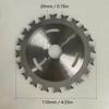1Pc 4Incn 20-Tooth Double Side Tipped TCT Circular Saw Blade Multipurpose Woodworking Cutting Disc