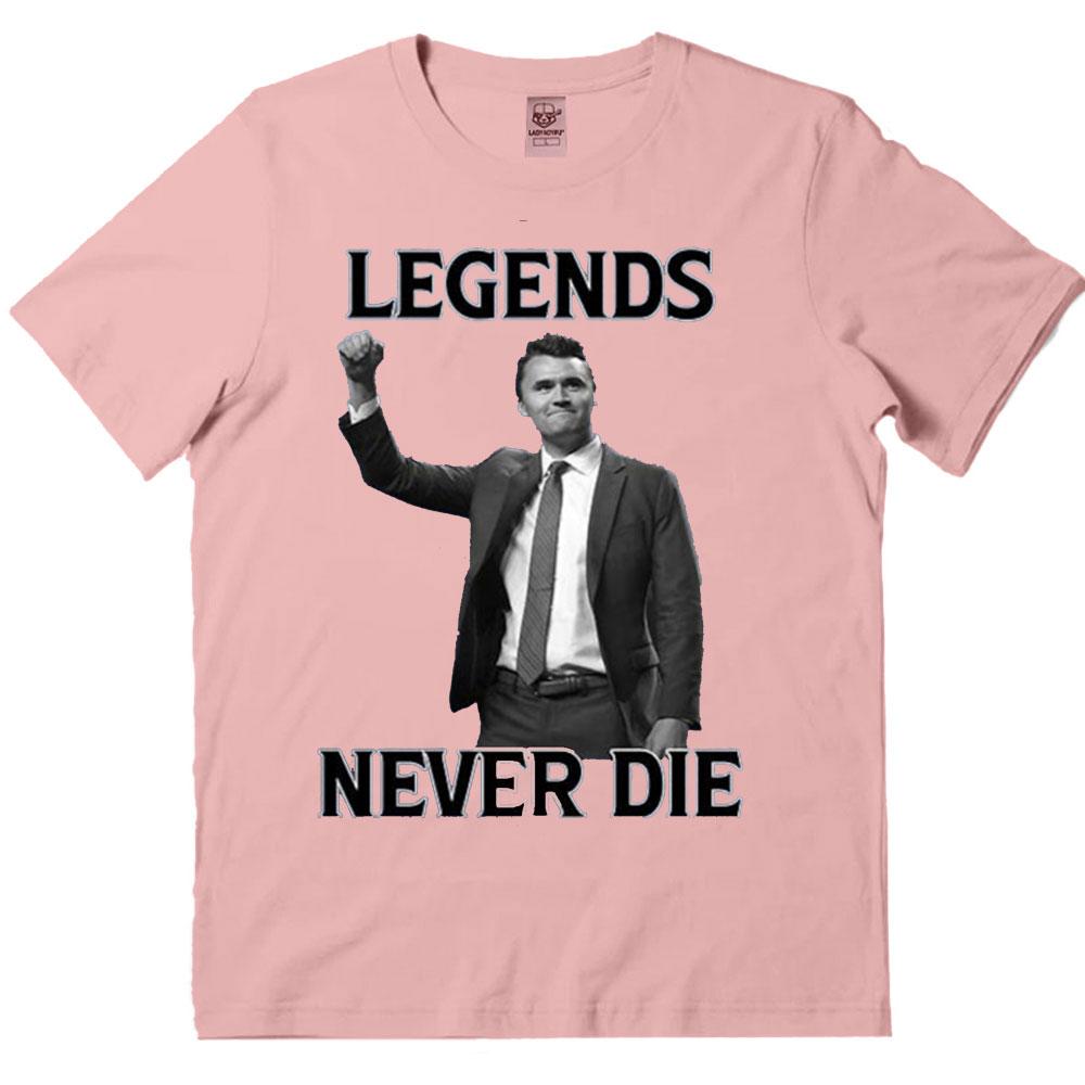 Legends Never Die Charlie Kirk T Shirt Women MenShort-sleeve Unisex Streetwear Human Rights Tops Summer O-neck Women's Clothing