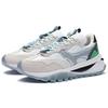 Li Ning Textile, Synthetic Leather, Leather Cushioning Slip Resistant Abrasion Resistant Low top Casual Running Shoes AGCR445-1
