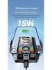 Magnetic Car Phone Holder with Cooling, Heat Dissipation & Wireless Fast Charging