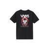 Vans T Shirts Men's Black Crew Neck Moderate Straight Fit VN0A4MLVBLK