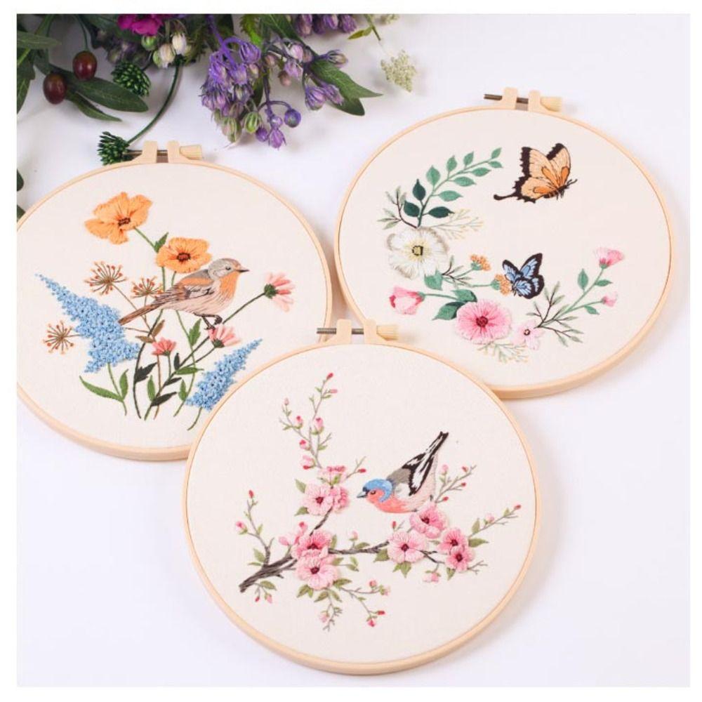 3D DIY Embroidery Kits Bird Embroidery DIY Materials New Embroidery Kits  Art Needlework