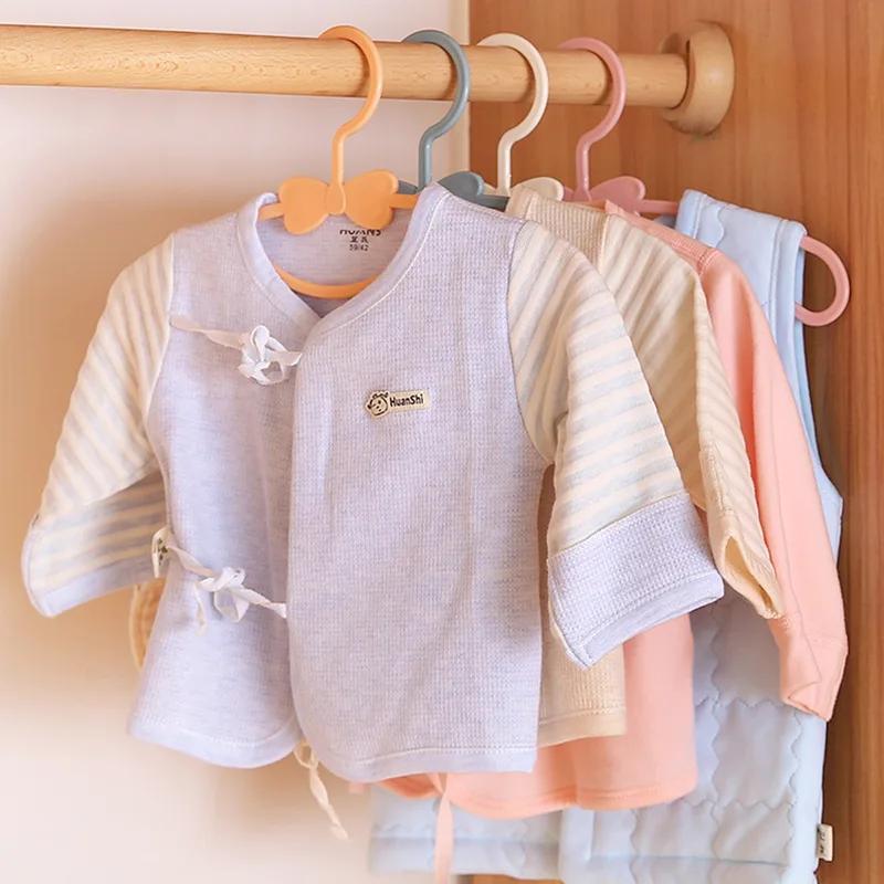 5-50Pcs Baby Hangers Plastic  Clothes  Hanger for Nursery Children Hangers Toddler Infant Portable Coats  Rack Baby clothes Bra