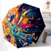 1PC Sports Global Automatic Folding Umbrella, Portable & Foldable Design with 8 Ribs, 13