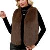 Autumn/Winter Artificial Fur Vest Medium to Long
