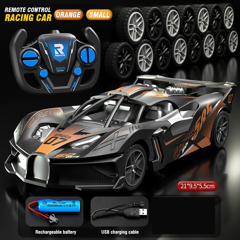 4WD RC Sports Car High Speed Remote Control Mini Scale Model Vehicle Electric Drift Racing Car Toys for Boys Kids Back To School