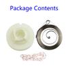 Starter Pulley and Spring Kit For For Zenoah G2500 and Chinese 2500 25cc 2 Small Chainsaw Compatible Engine Components