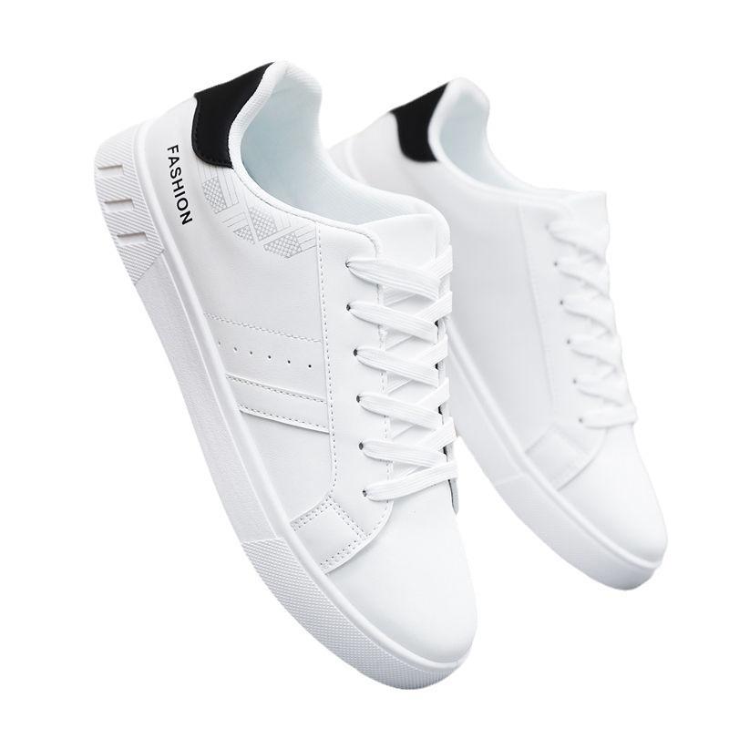 Little white shoes men's new summer men's shoes trendy versatile breathable board shoes young and young large size casual shoes