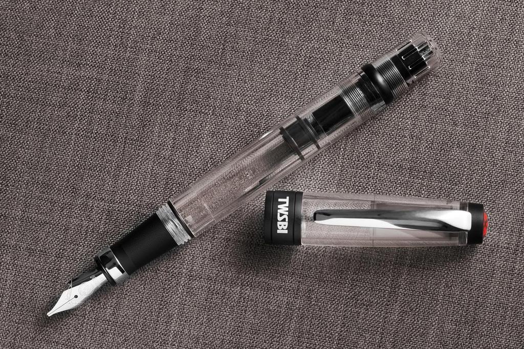 TWSBI Diamond 580 ALR Fountain Medium TW100773 Pen, Black, Ink-filling, Nib,
