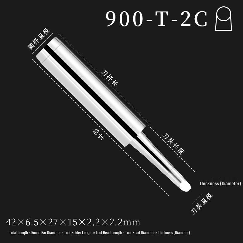 Lead-Free 900M Knife-Type Soldering Iron Tip for 936 Constant Temperature Stations, Eco-Friendly