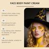 Halloween Facial And Body Painting, Water-based Facial Painting Special Effects, Halloween Makeup Role-playing.