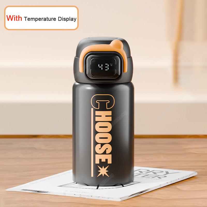 350/500ML Smart Coffee Cup Portable Stainless Steel Thermos Bottle with LED Temperature Display Vacuum Flask Sport Water Bottle