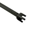 Easy-to-use Folding Water Stop Wrench with T-Handle for Water Meters (Yellow)