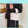 Mini Sac bandoulière en PU Style Urbain avec Chaîne pour un Usage Quotidien