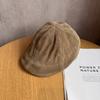 Color Simple Solid Suede Women Casual Beret For Autumn And Winter Use Daily