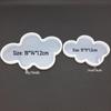 Large Cloud Silicone Tray Mold