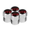 4 adet mükemmel araba tasarım metal Araba Jant Lastik Vana Kapağı Araba rozeti Amblemi Citroen Sega VTS C2 C3 C4 C5 C6 Araba Aksesuarları