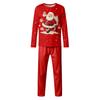 Family Casual Comfortable Long Sleeved Long Pants 3D Christmas Printed Parent-child Set