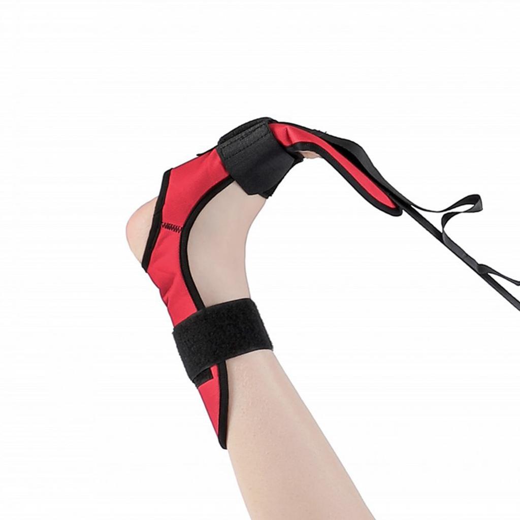 Foot Stretching Band Leg Stretcher Pull Strap Belt Adjustable Stretching Strap Auxiliary Ankle Stretcher Training Belt