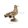 Brass Cabinet Knob With Single Hole Bird Dove Shaped Metal Handle Drawer Pull Furniture Hardware For Kitchen Wardrobe Closet