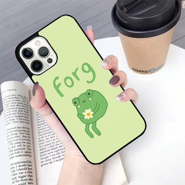 Süße Cartoon-Frosch-Handyhülle Für Apple iPhone 17 Air Pro Max Plus Hülle Für iPhone 17 Air 14 15 16 13 12 Max Abdeckung