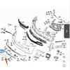 Kennzeichenhalter vorne für Mercedes-Benz ML/GL 350/300 W164
