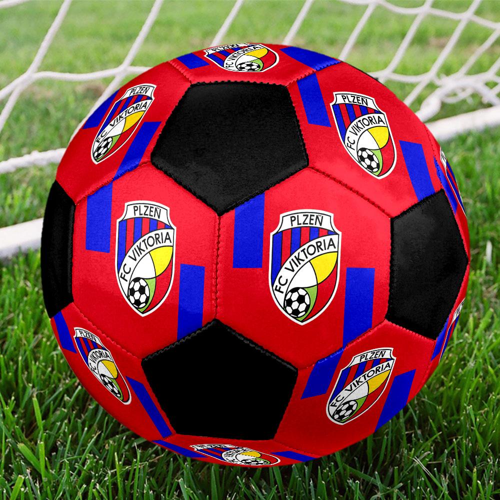 1 pz Pallone da Calcio FC Viktoria Plzen Taglia 5 Pallone da Calcetto Indoor alla Moda Colorato Gioco per il Cortile - Ottimo Regalo per Appassionati di Sport HE38