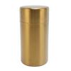 Tea Canister Gold 304 Stainless Steel Sealed Damp Proof Coffee Sugar Tea Leaf Jar