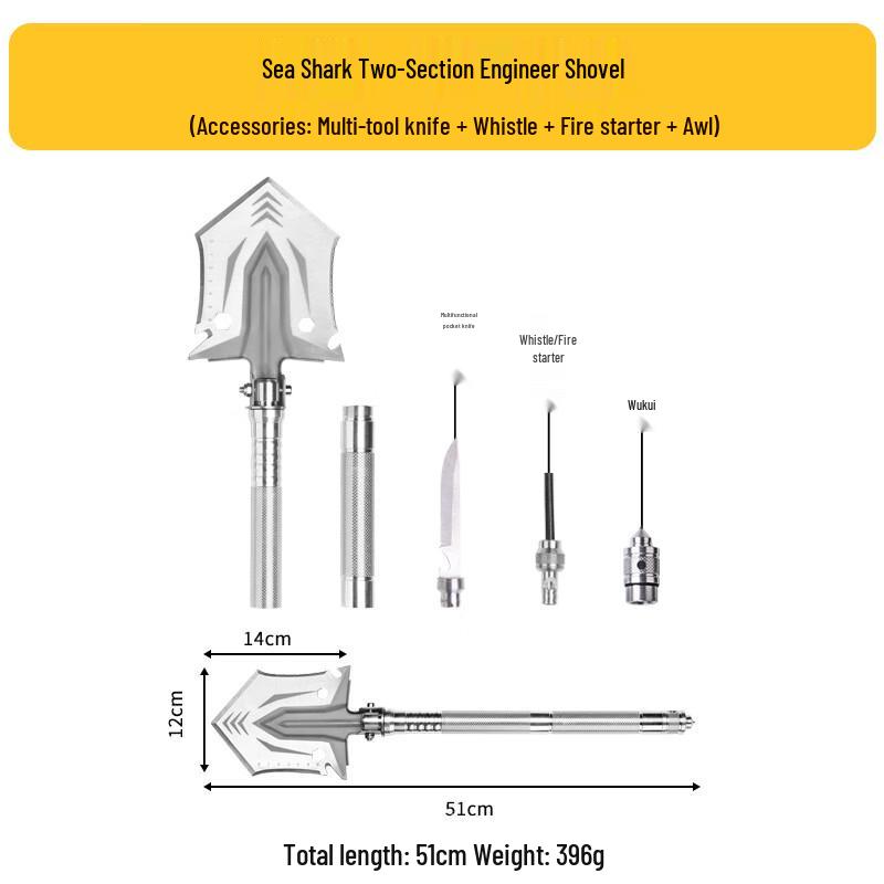 

Mr Moose Multifunctional Folding Entrenching Shovel
