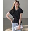 TERRE BLEUE Women's Breathable Loose Fit Short Sleeve T-Shirt