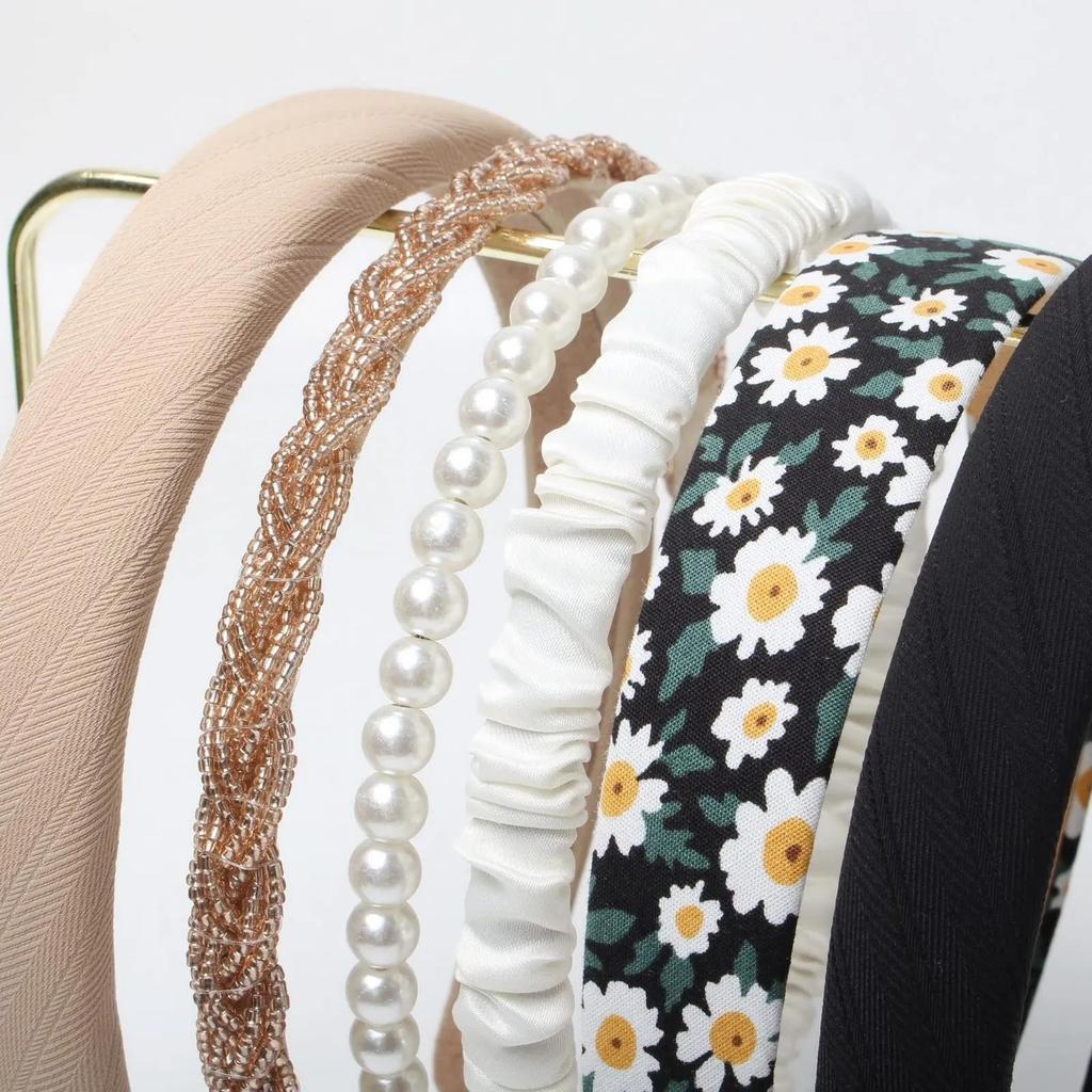 6 Headbands for Women and Girls – Various Styles Headband