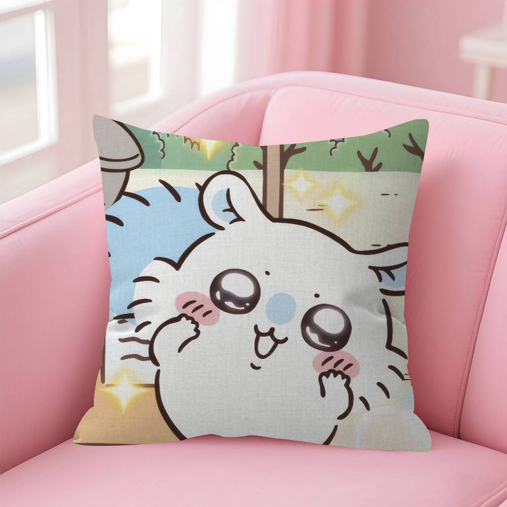 Anime Cute Japan Classic Cushion Cover Inches Farmhouse Decor Home Throw Pillow Covers for Couch Decorations