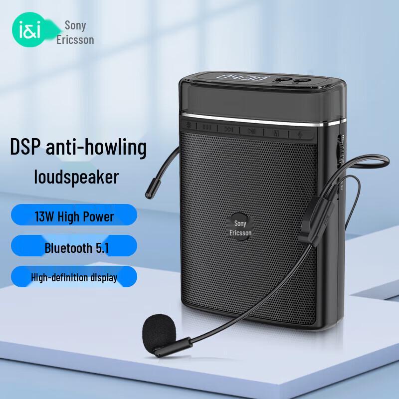 

Soai S328 Portable Voice Amplifier & Bluetooth Speaker for Teachers