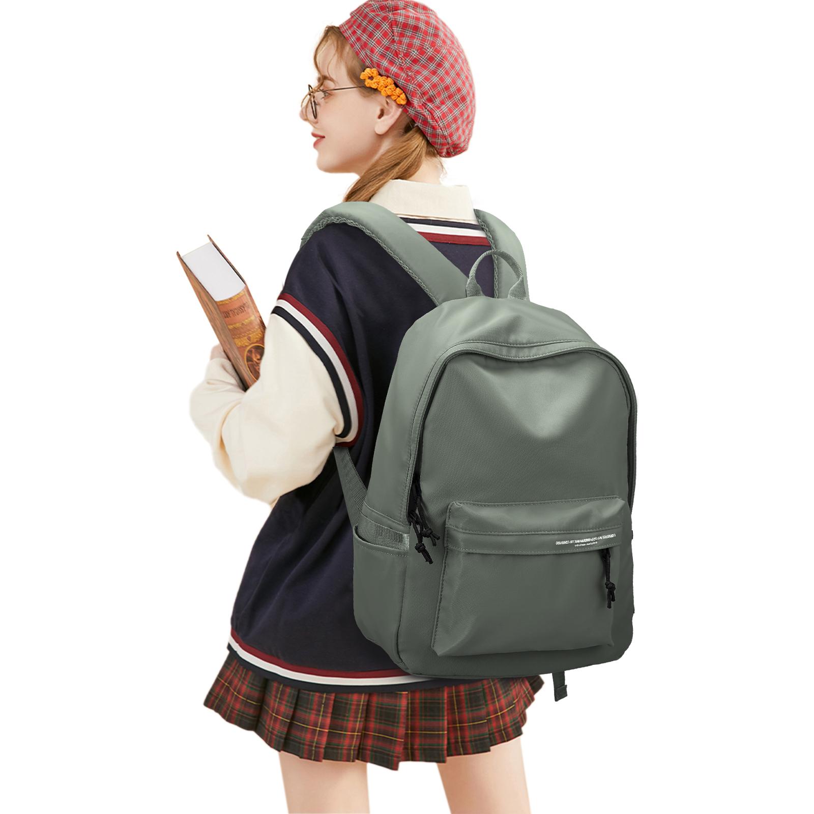 

Школьный рюкзак для подростков, девочек и мальчиков, университетская школьная сумка унисекс, повседневный легкий рюкзак для ноутбука для женщин и мужчин