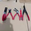 Automotive maintenance tool set, oil pipe pliers, tube bundle pliers, multifunctional power-off pliers set