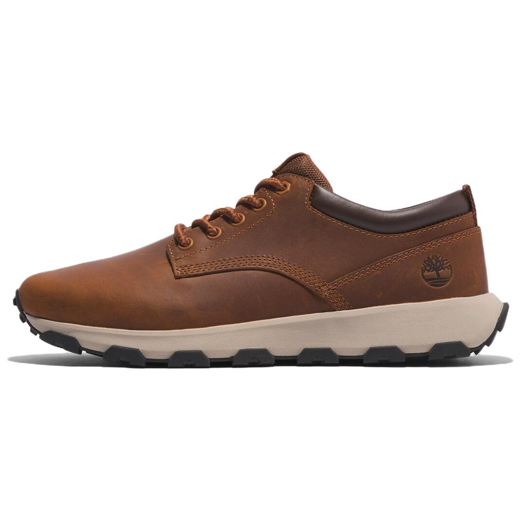 Timberland Comfortable Lightweight Slip-Resistant Durable Low-Top Casual Shoes Men sneaker Brown A5YD5F13 44