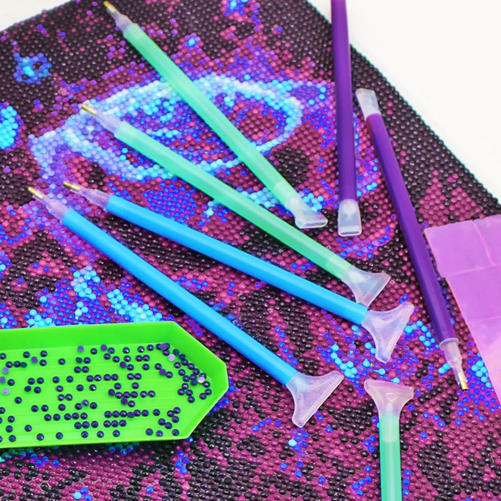AIFUDA Diamond Art Painting Tools - 45 Diamond Pens & 20 Adhesive Clay for DIY Diamond Painting