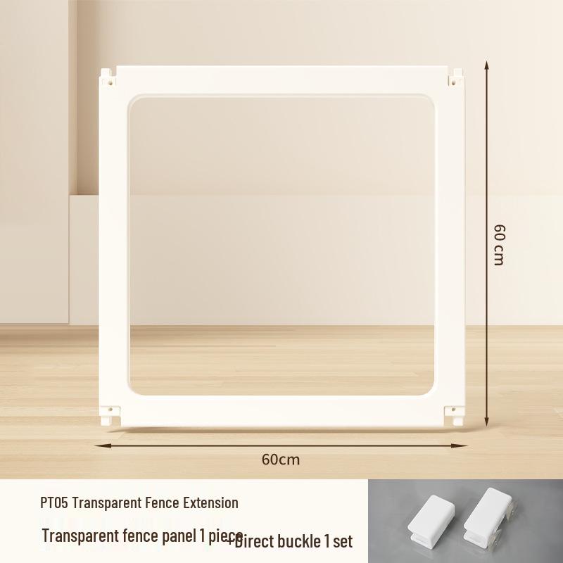Acrylic Transparent Pet Fence: Indoor Barrier for Small Dogs [Single/Accessories/Combo]