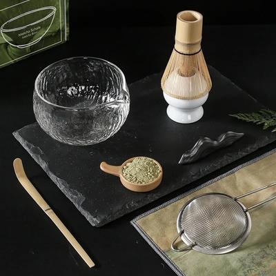 Ręcznie robiony Zestaw Ubijaczki Matcha Akcesoria Uchwyt na Ubijaczkę Matcha Miseczka Matcha do Kuchni