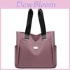 Nylon Tote Bag For Women With Zip Closure And Large Capacity For Daily Use