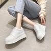 Inner Height Increase White Shoes Women's Spot New Small Thicksoled Versatile Muffin Thicksoled Women's Shoes