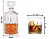 Zestaw Do Whisky Karafka 850 Ml 6 Szklanek 280 Ml Komplet Na Prezent