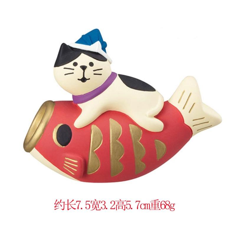 Lucky Cat Ornament Store Office Opening Feng Shui Ornament Home Furnishing Car Center Console Decoration Figure Crafts