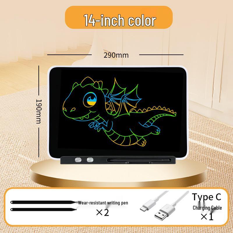 Children's LCD Writing & Drawing Board - Erasable and Portable Blackboard