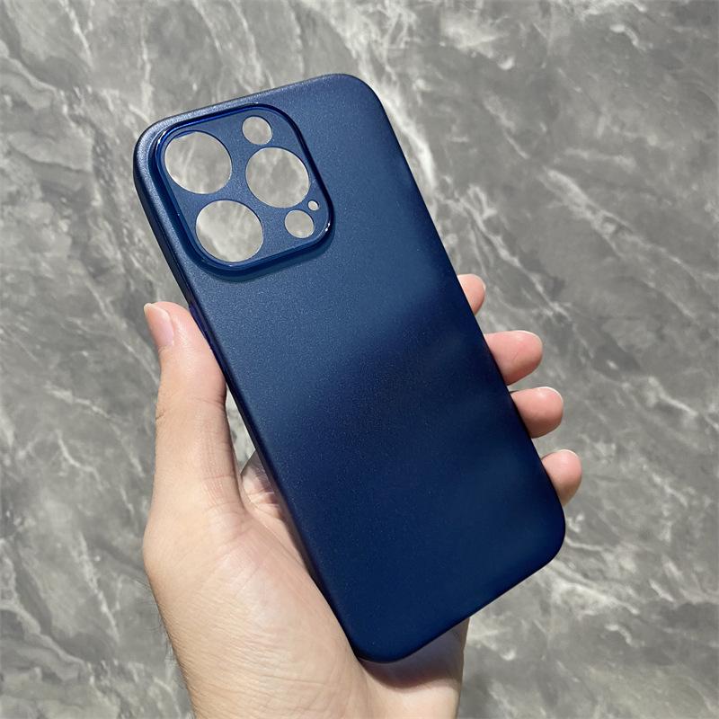 Ultra-thin Protective Frosted Case for iPhone 15 Pro Max - Soft Shell, Bare Metal Feel