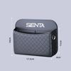 Car Storage Car Adhesive Door Storage Interior Leather Small Item Compatible with SIENTA 10 Series 15 Convenient Easy Organizes ID Black XIBUSANA