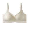 Summer seamless lift underwear women's thin fixed cup no steel ring anti-sagging gathering bra cover