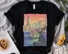 Vintage Disney Pixar Ratatouille Remy Kleiner Koch Stadtblick Shirt, Unisex T-Shirt Familiengeburtstagsgeschenk Erwachsener Kind Kleinkind T-Shirt, Magic Kingdom
